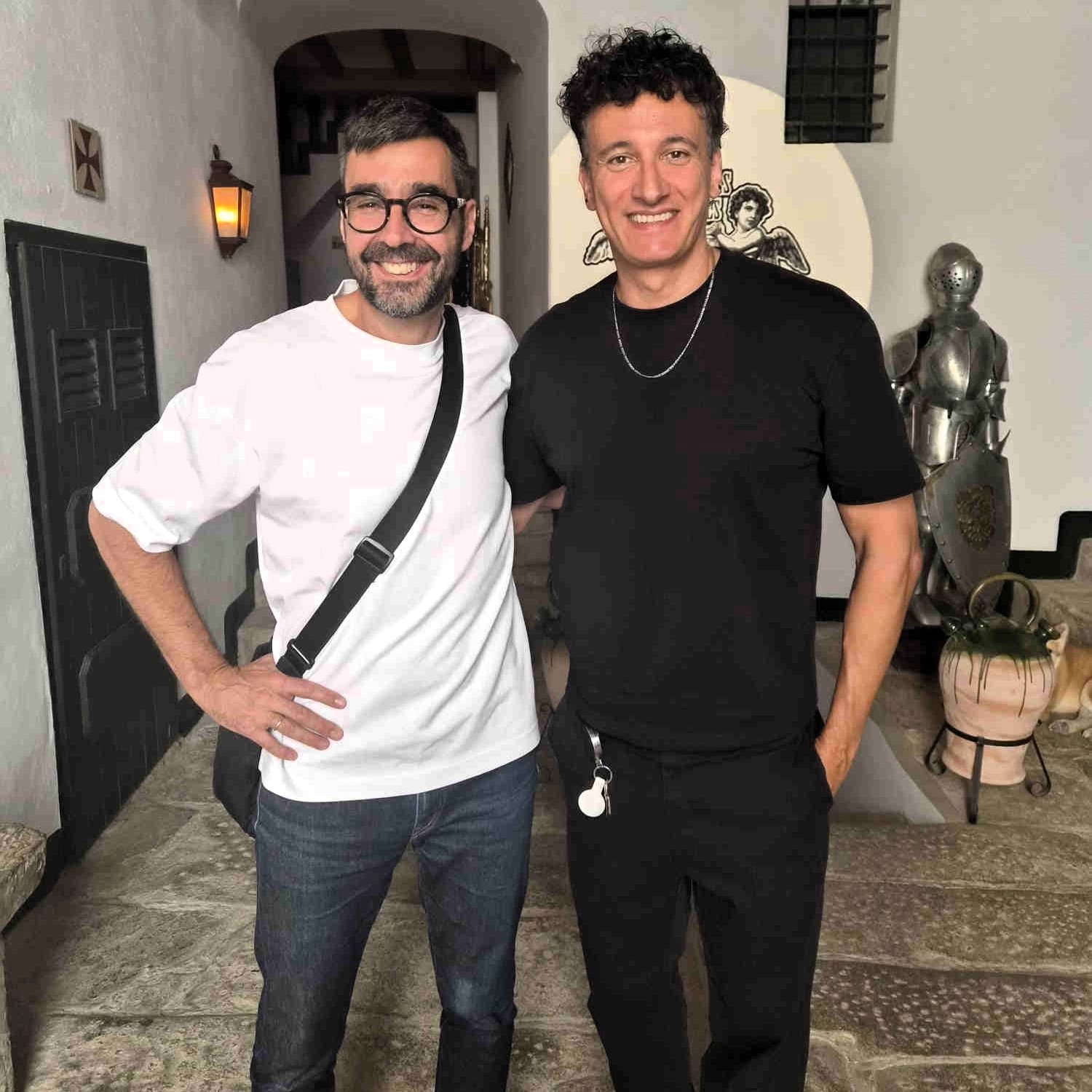 Albert Murillo amb el Mag Lari